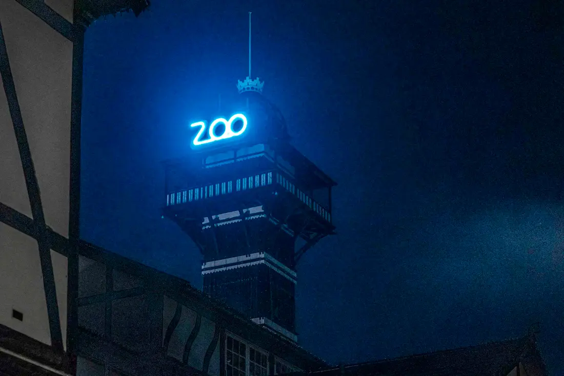 København Zoo neonskilt